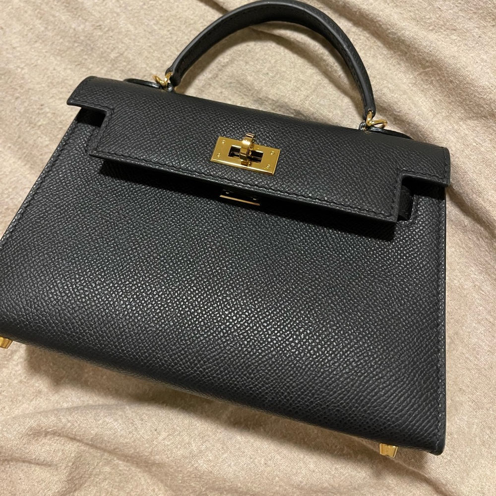 Mini top handle style bag